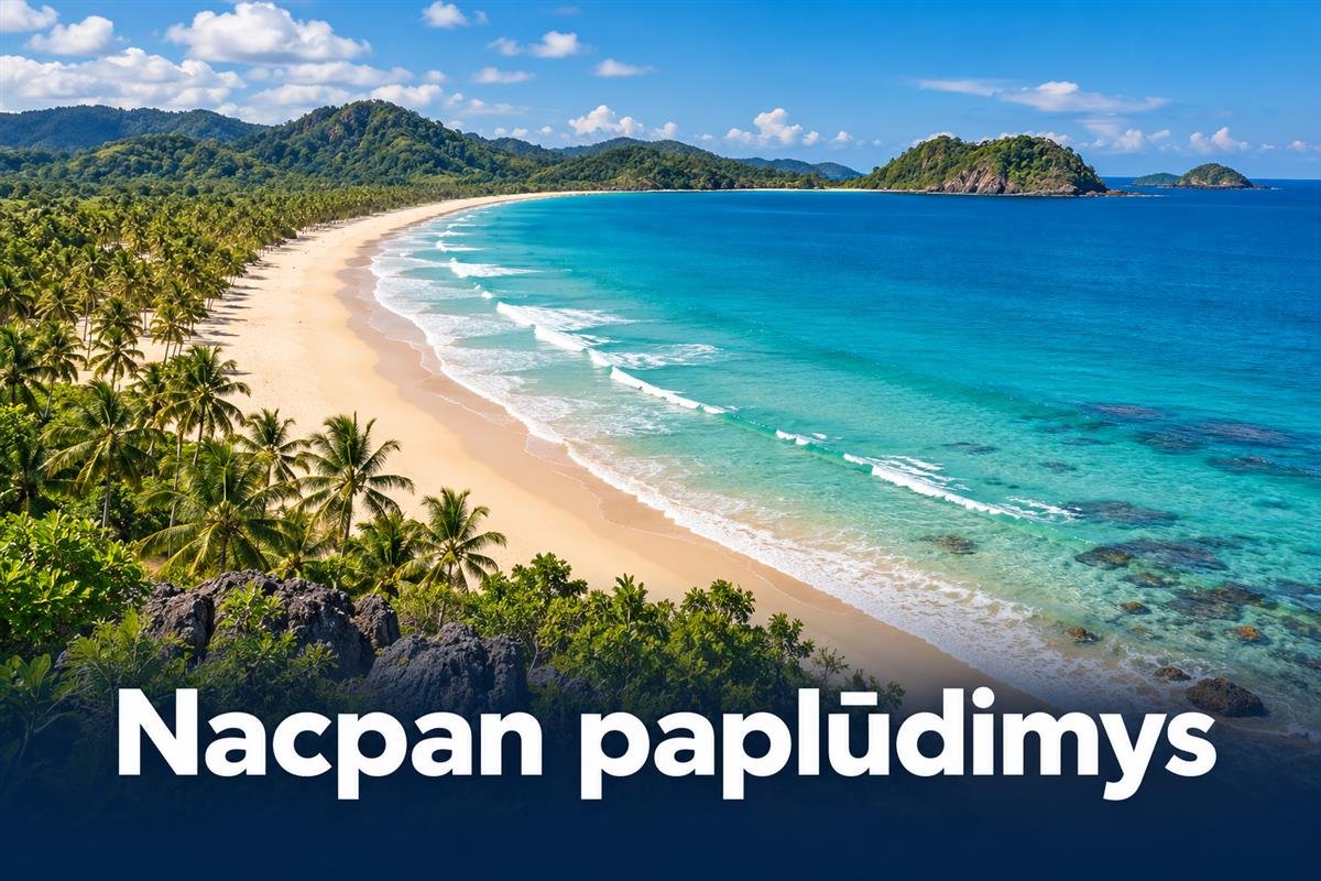 Nacpan paplūdimys — iliustracija