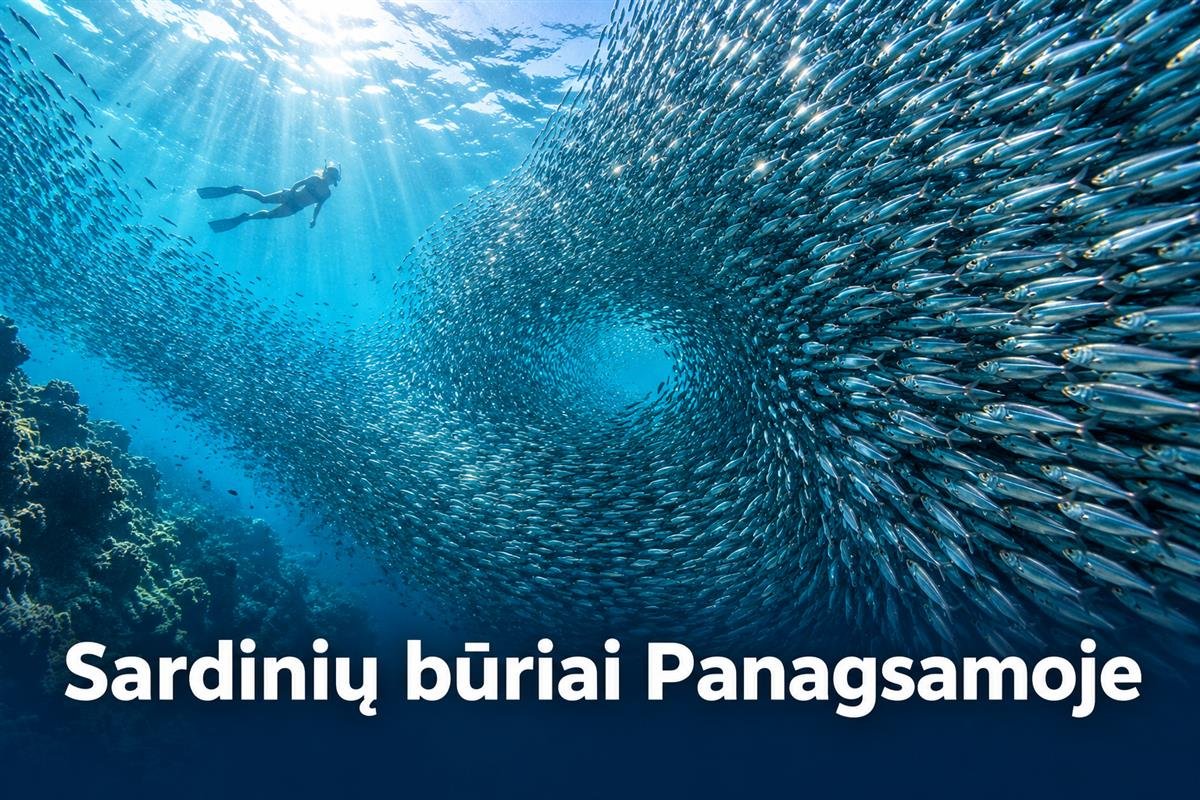 Sardinių būriai Panagsamoje — iliustracija